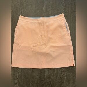 NWOT GREG NORMAN ORANGE AND BLUE SEERSUCKER SKORT - Size 4 SKU:228